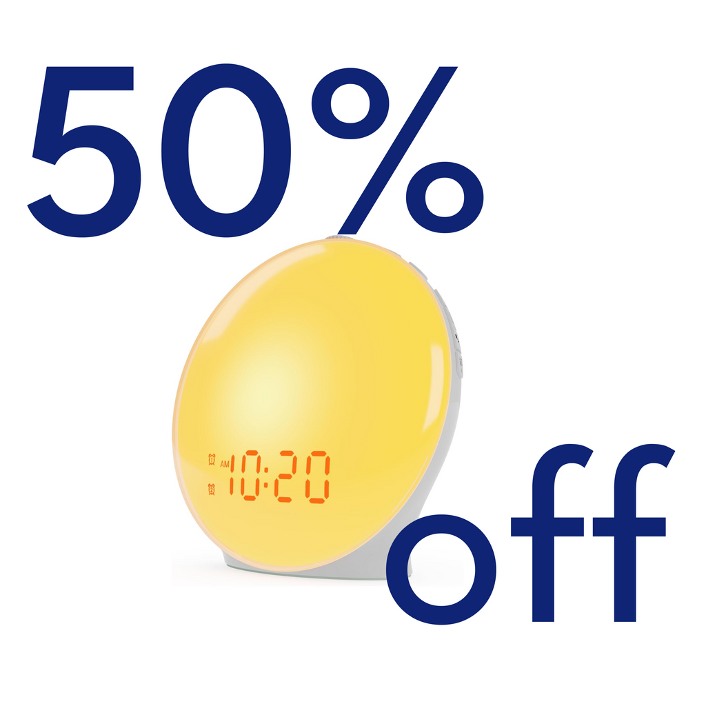 Simulated Sunrise And Sunset Wake-up Light